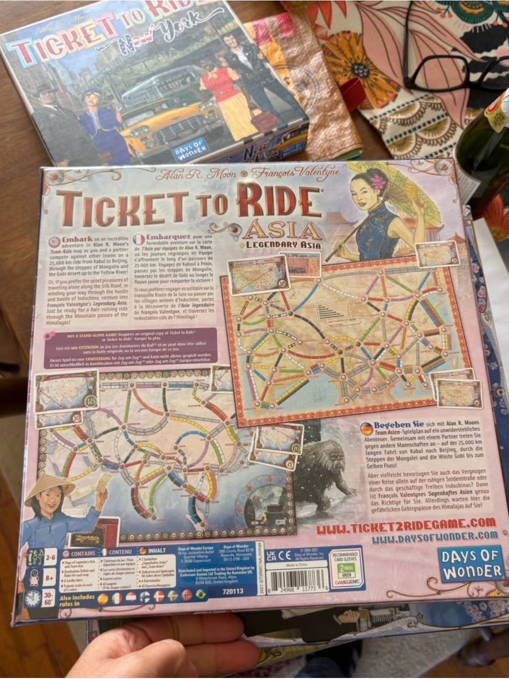 Ticket to Ride Asia - Picture 2 of 3